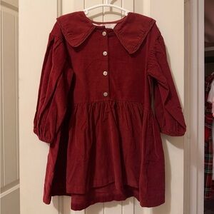 NWT - H&M - Corduroy Dress with Peter Pan Collar - size 12-18 months